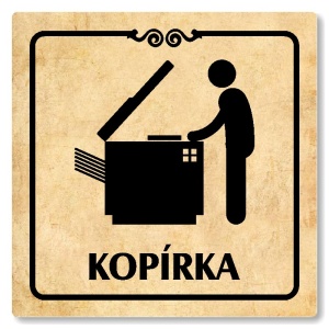 Kopírka, 118x118mm, pergamen, Texas